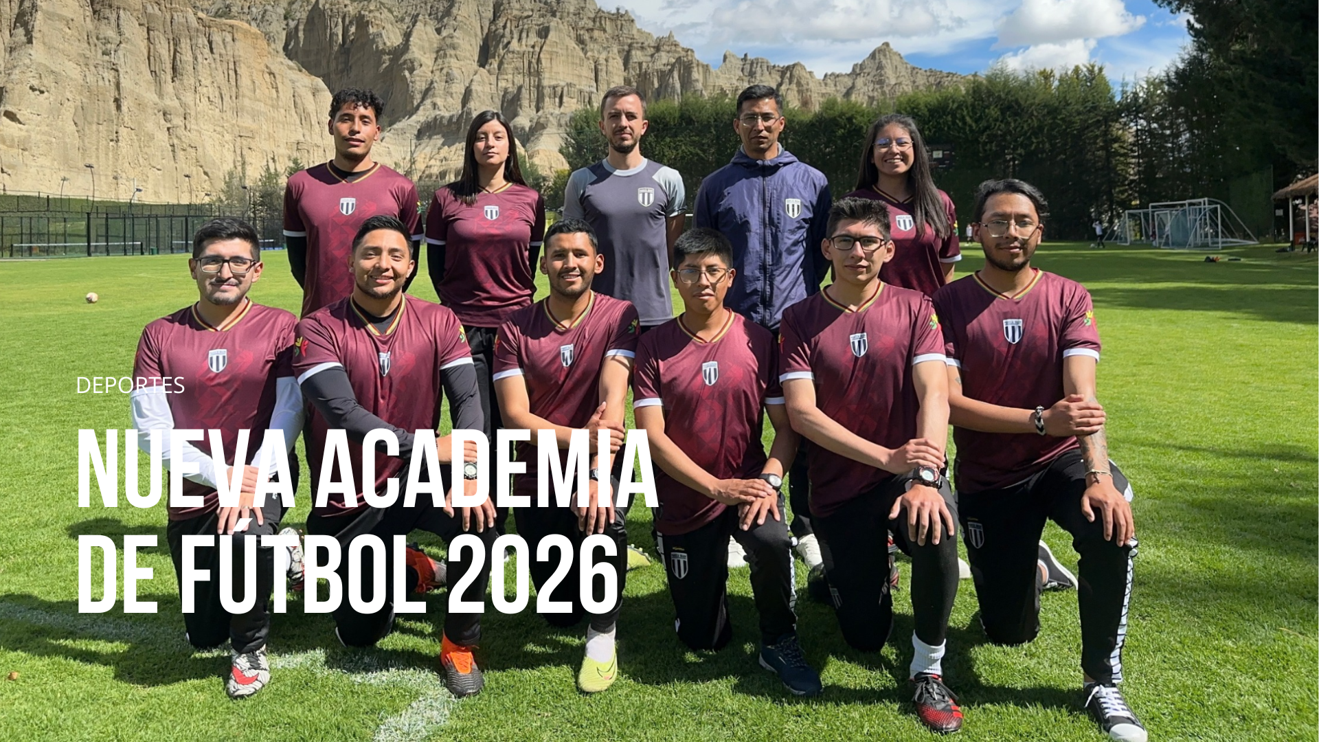 nueva academia de fútbol 2026